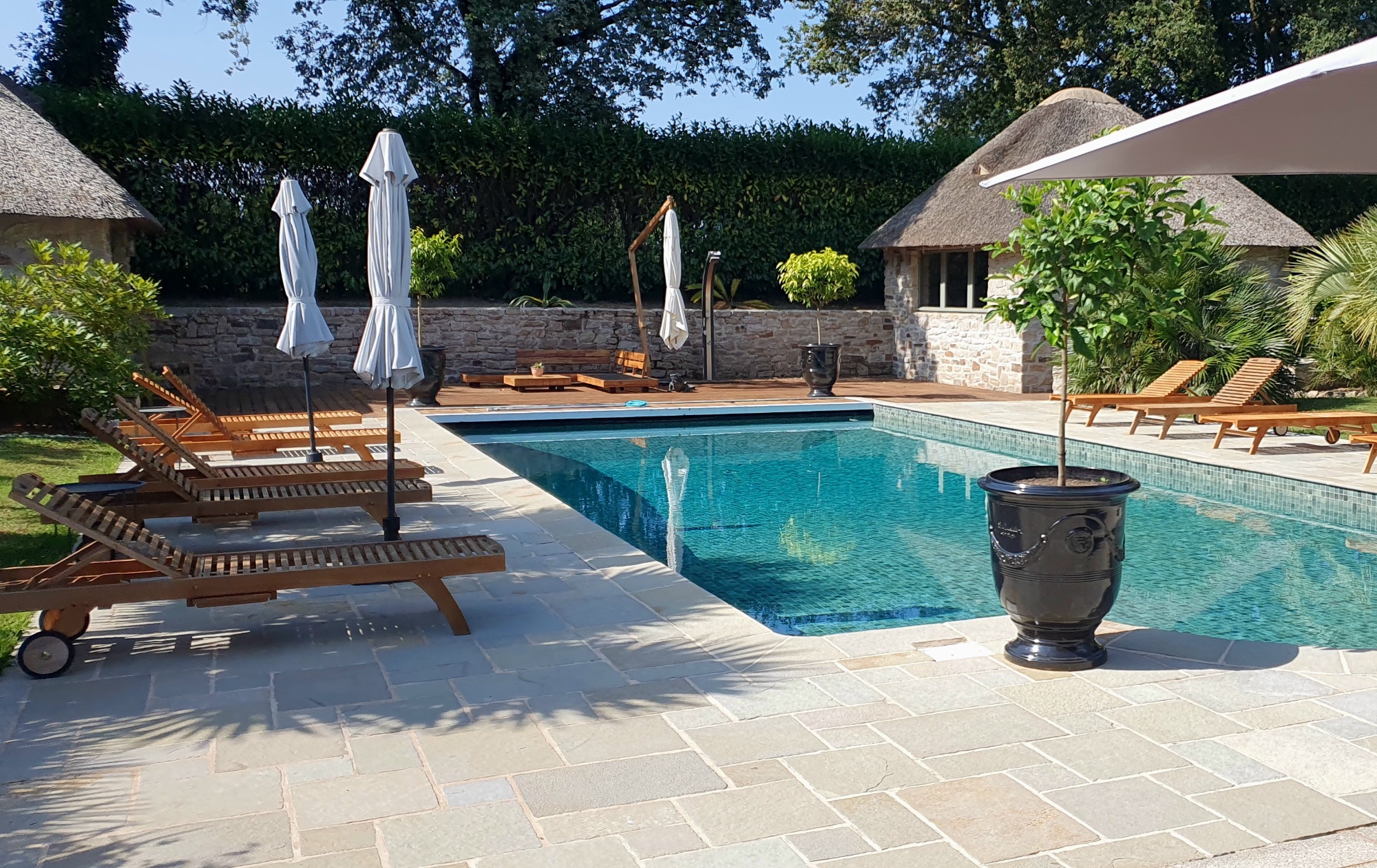 Piscine de la Villa de Kerquessaud